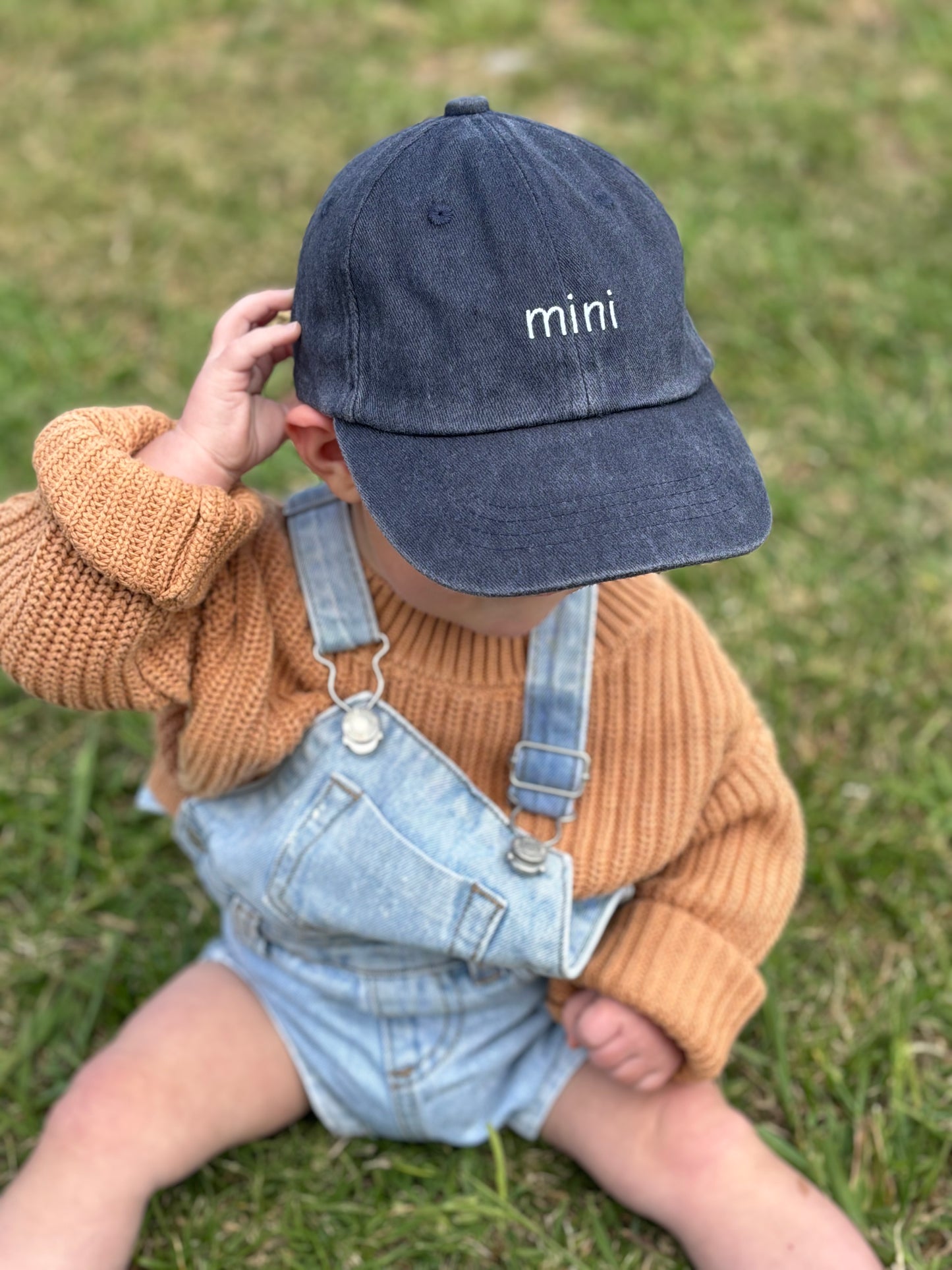 Navy Mini Hat