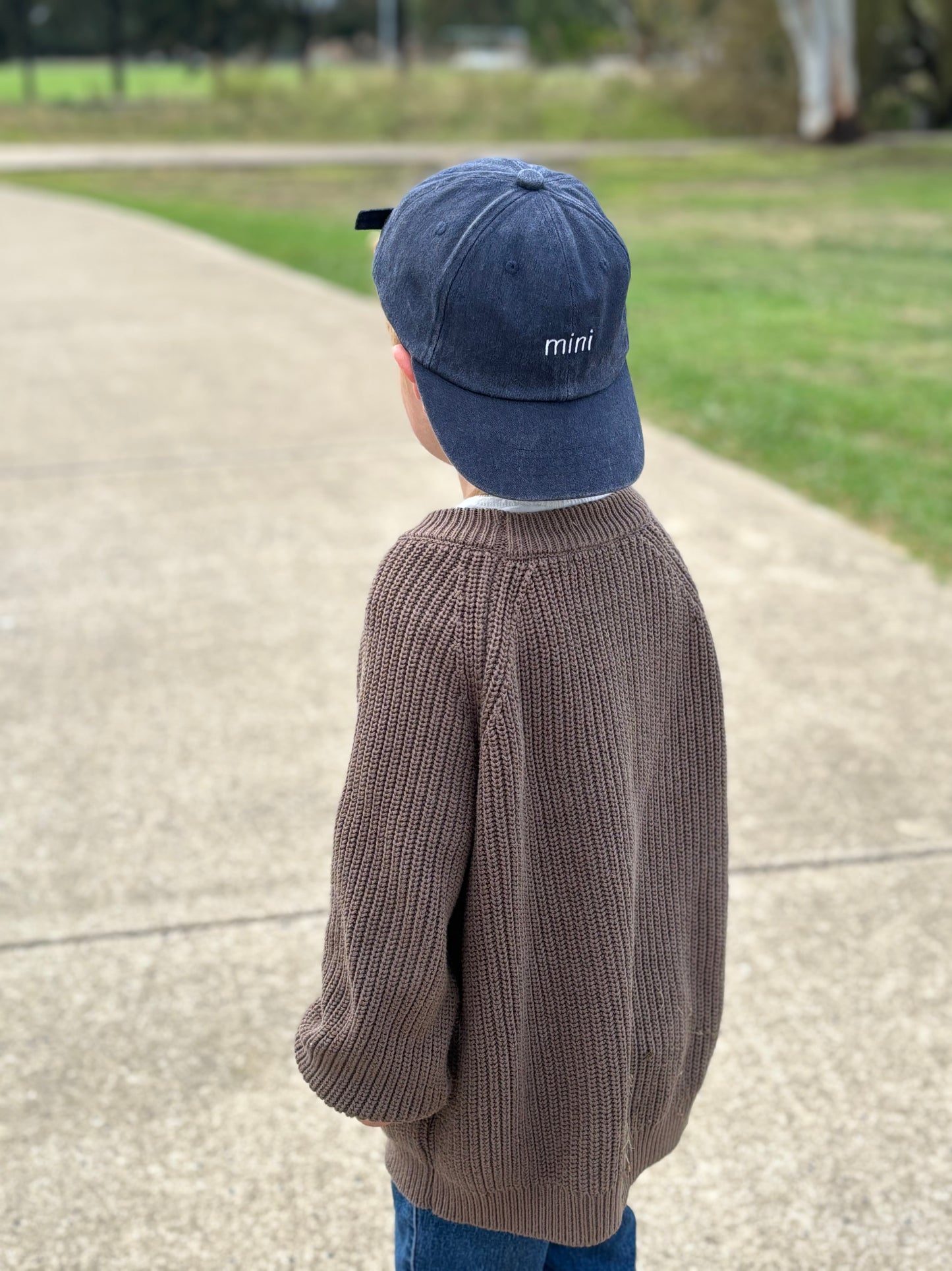 Navy Mini Hat