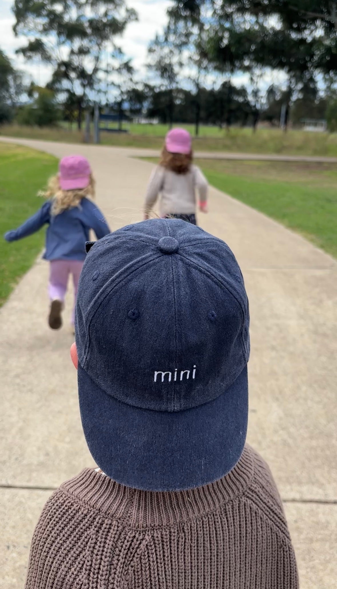 Navy Mini Hat