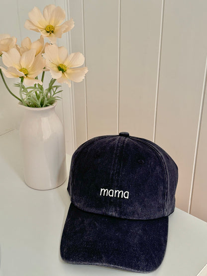 Navy Mama Hat
