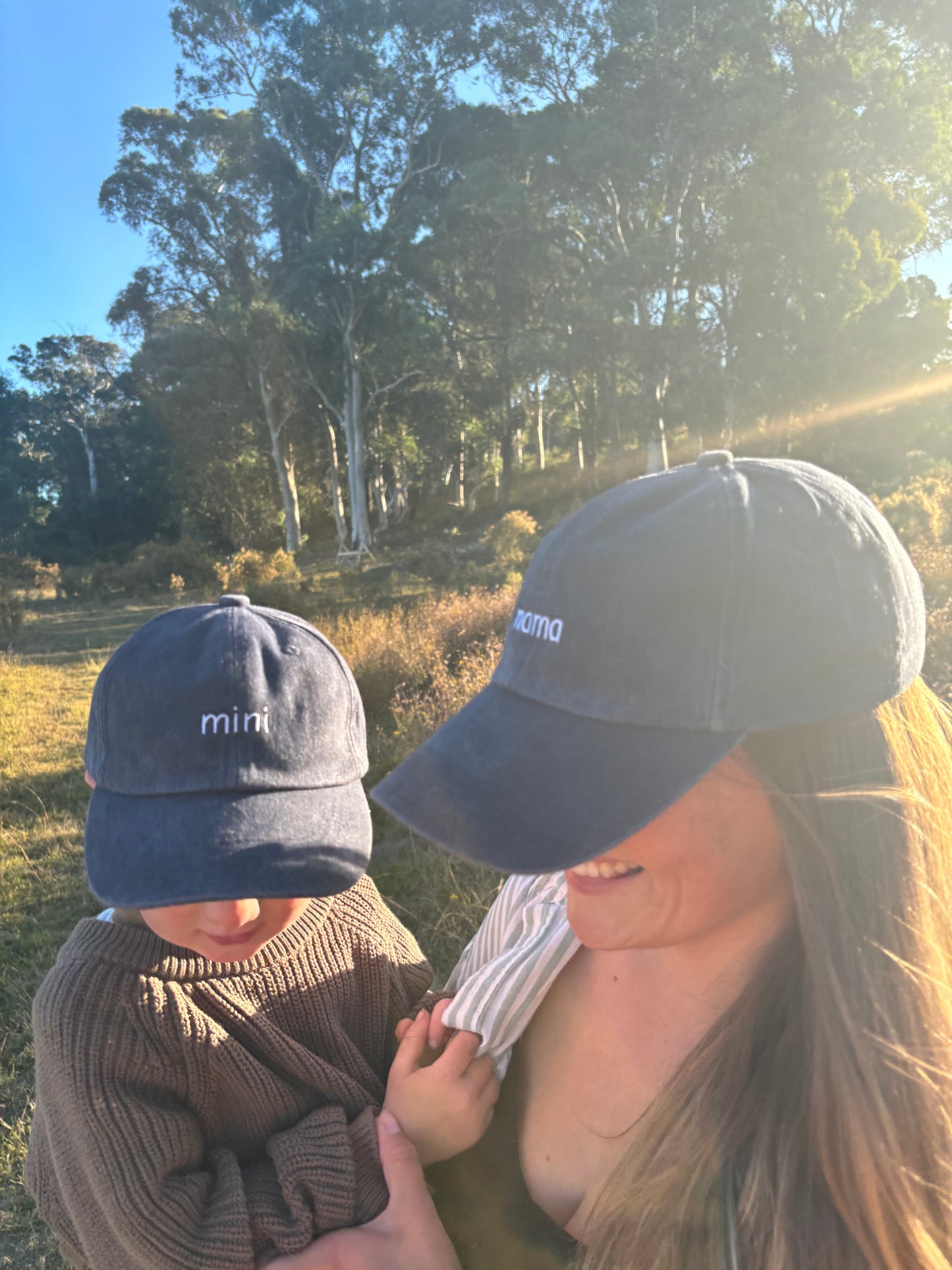 Navy Mama Hat