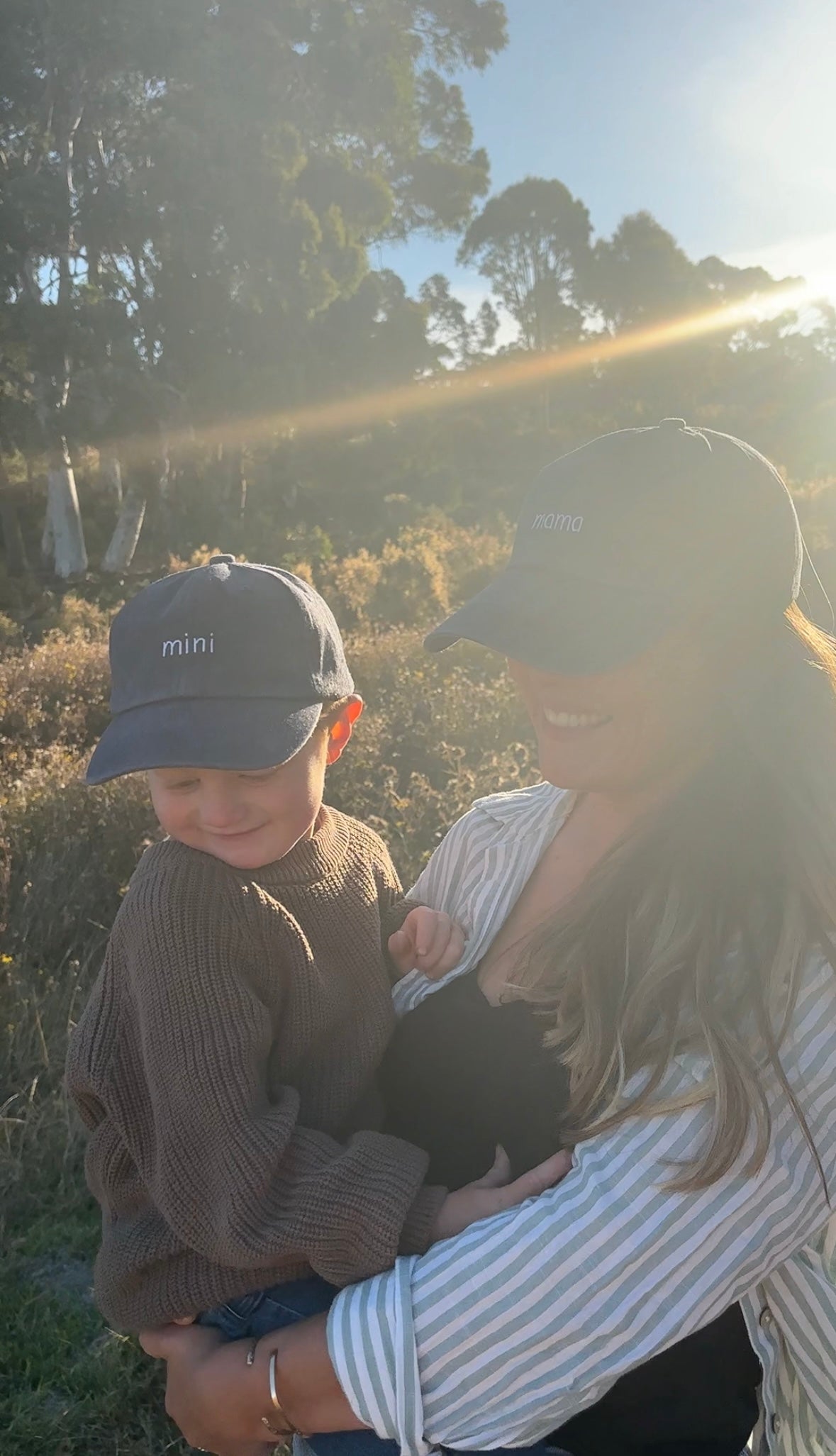 Navy Mama Hat