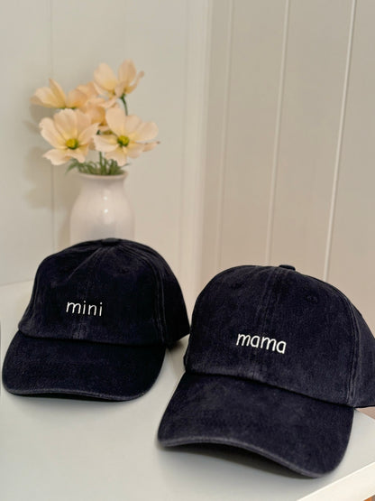 Navy Mama Hat