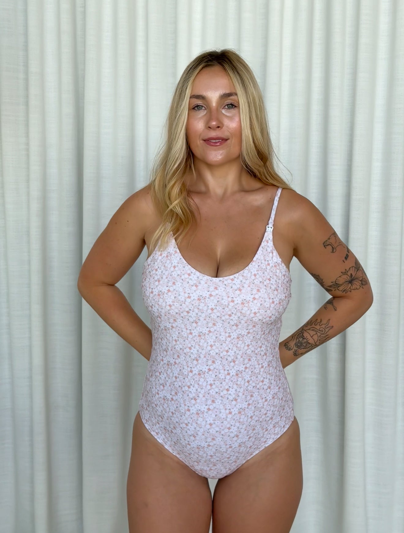 Fleur One-Piece Swimmer