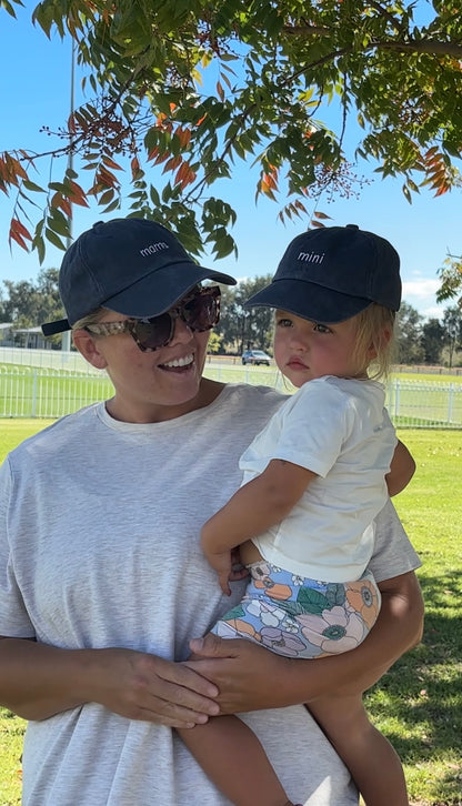Navy Mama Hat