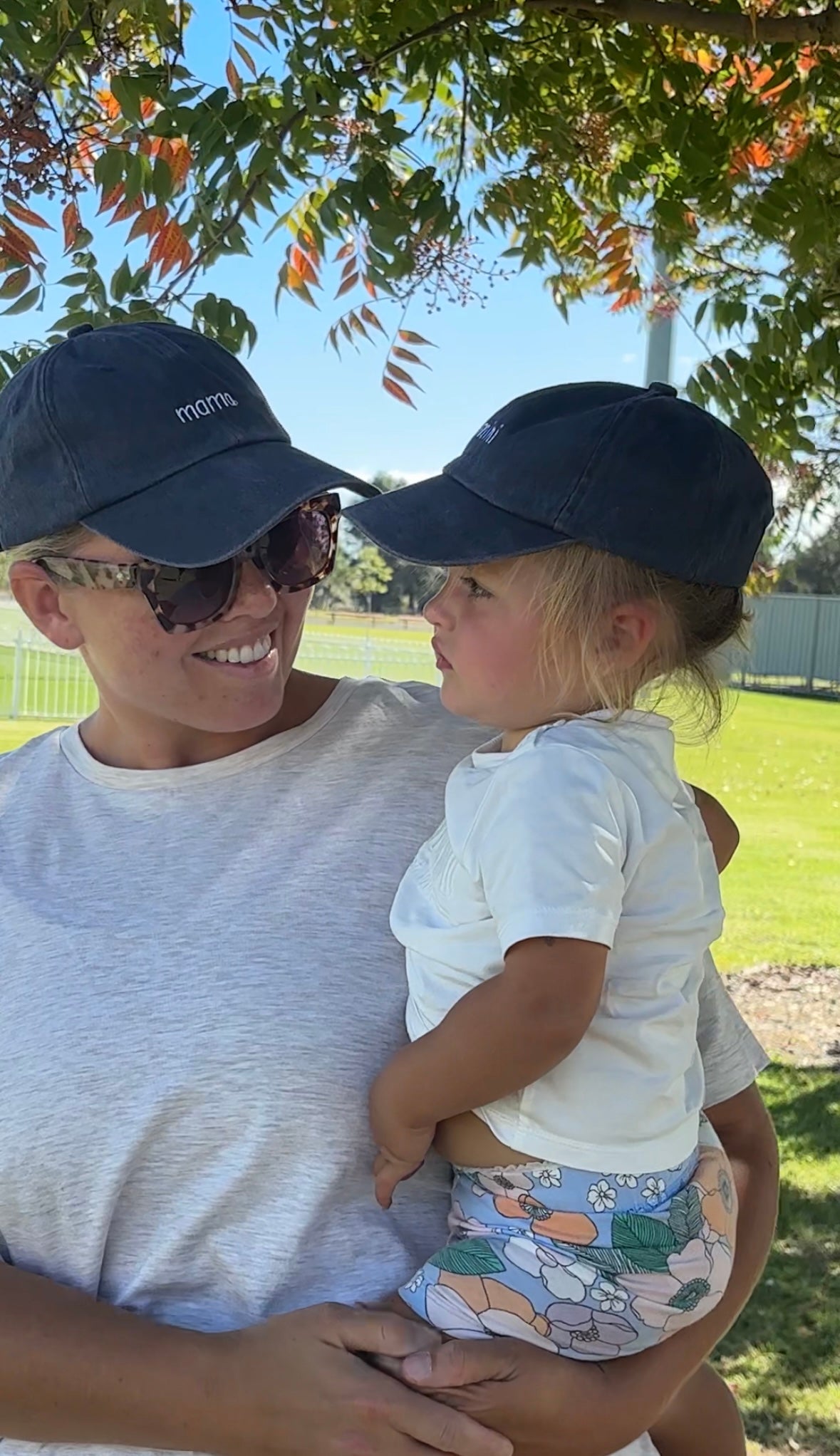 Navy Mama Hat