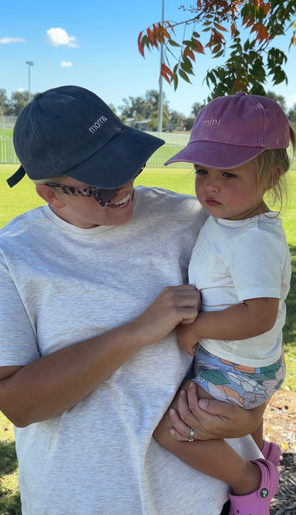 Navy Mama Hat