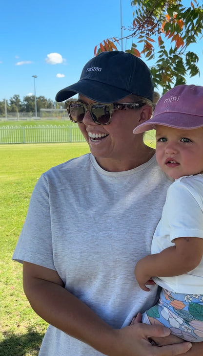 Navy Mama Hat
