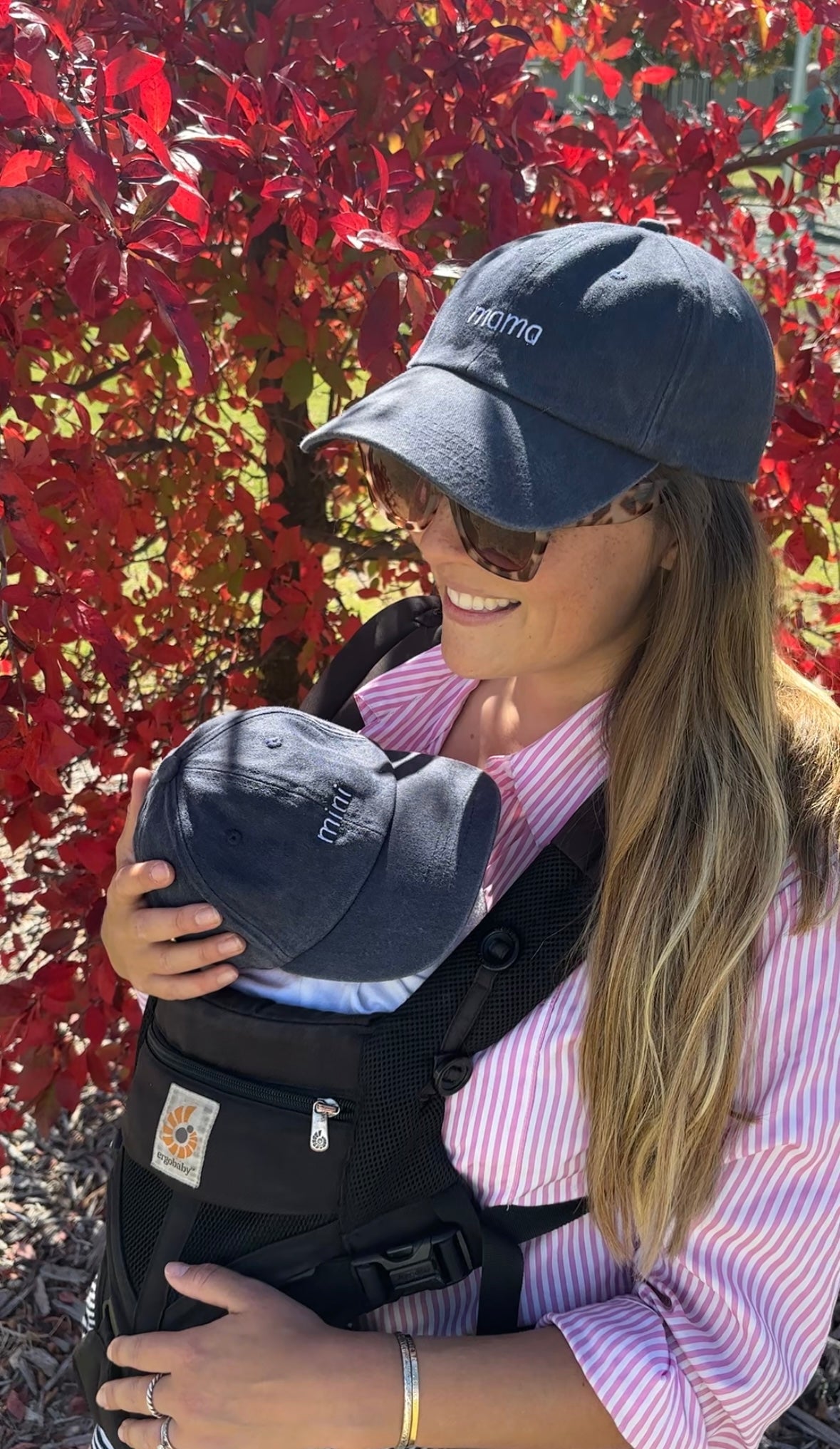 Navy Mama Hat